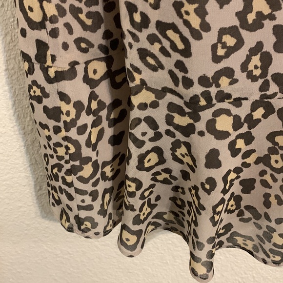Loft animal print sleeveless dress size XSP - Picture 3 of 6